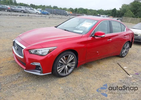 2022 Infiniti Q50 Sensory from USA, damaged, VIN JN1EV7CP4NM310888